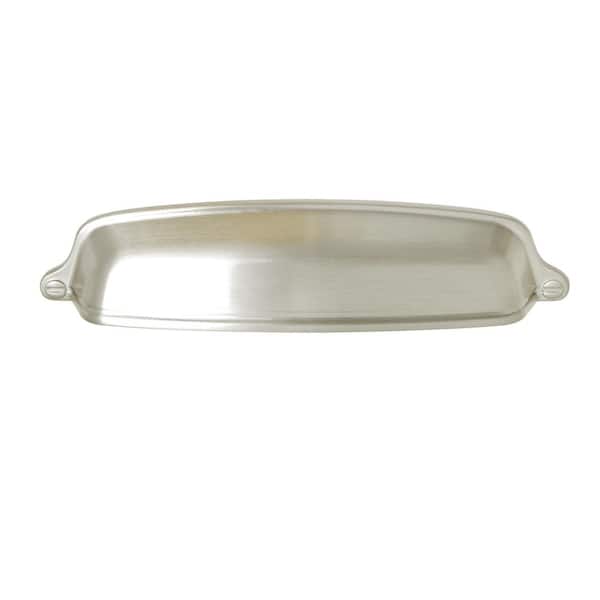 Utopia Alley Nicholas Brushed Nickel Cabinet Center-to-Center Pull, 5
