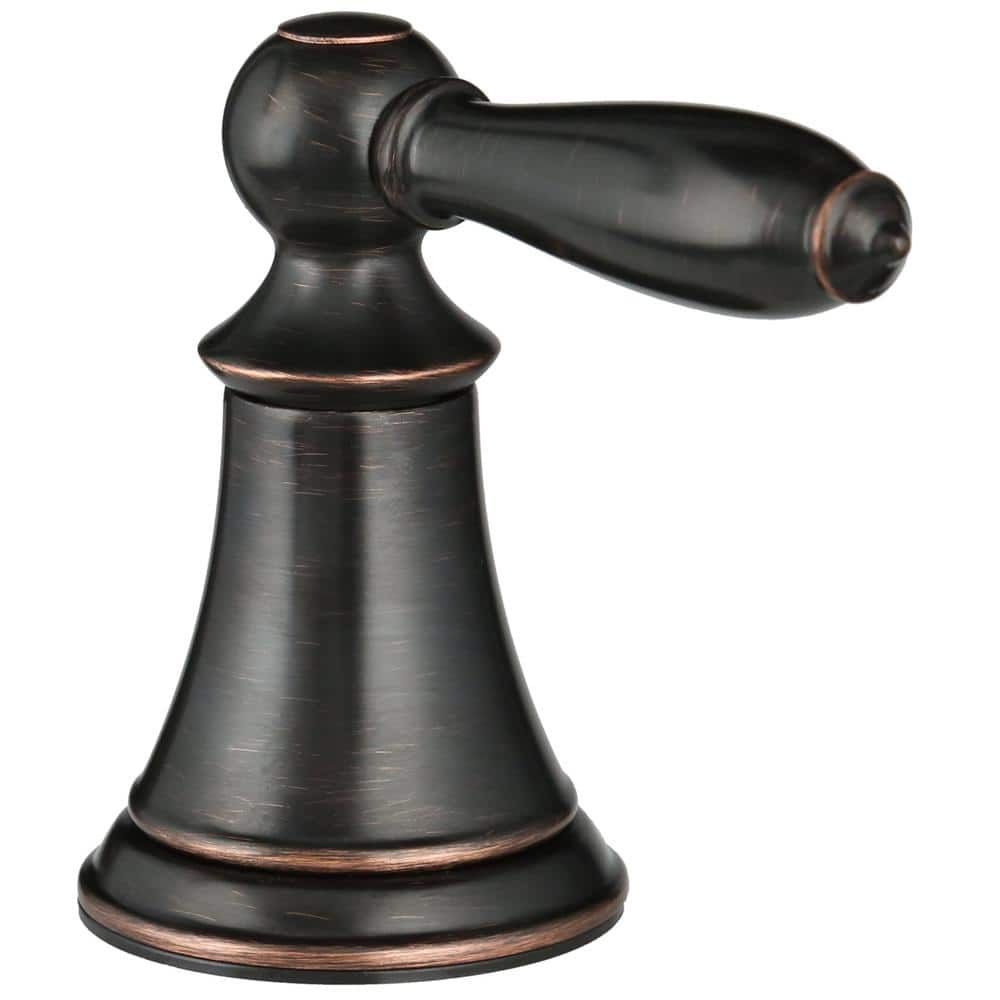 Tuscan Bronze Courant 8-Inch Widespread Bathroom Faucet