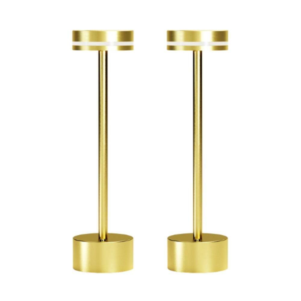 2-Pack 12.6 in. Gold LED Portable Cordless Touch Lamp price history on PriceWatchPro