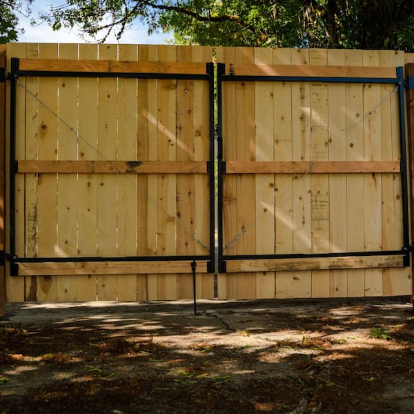 Double Fence Gate Frame Kit Gates For Full Metal Fence