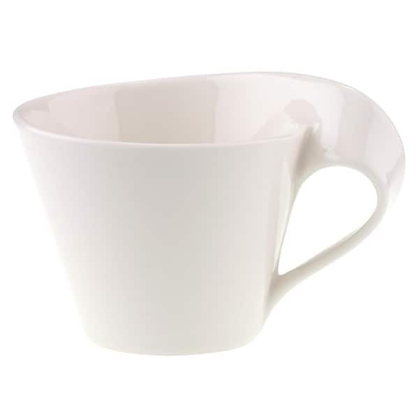 Villeroy & Boch New Wave Caffe 8.5 oz. White Porcelain Cappucino Cup