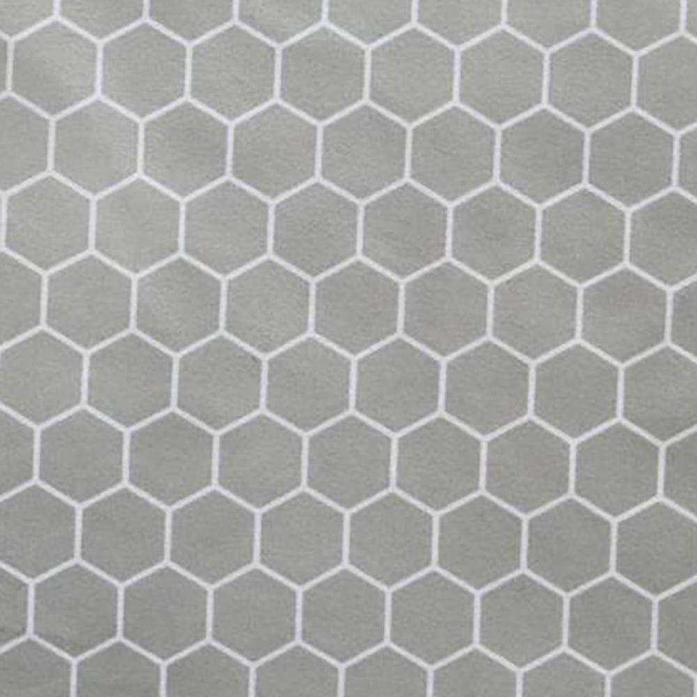 Gray Chevron Twin Microfiber Bedding Set with Pillowcase