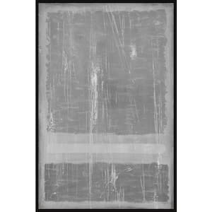 "Splitting Up" by Marmont Hill Floater Framed Canvas Abstract Art Print 60 in. x 40 in.