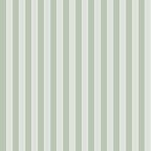 Little Explorers 2-Green Vertical Ribbon Stripe Matte Finish Non-Pasted Non-Woven Wallpaper Sample