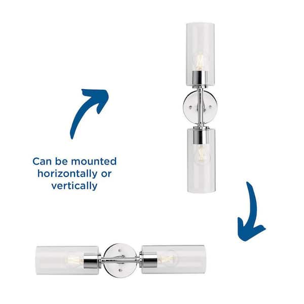 Progress Lighting Cofield Collection 22-1/2 in. 2-Light Polished