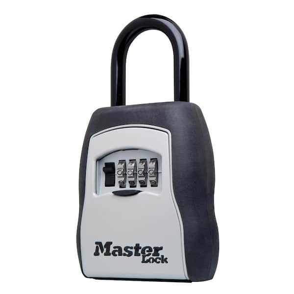 Master Lock Lock Box, Resettable Combination Dials 5400DHC - The