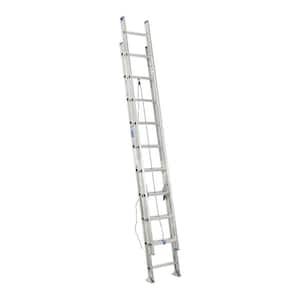 20 ft. Aluminum D-Rung Extension Ladder with 250 lb. Load Capacity Type I Duty Rating