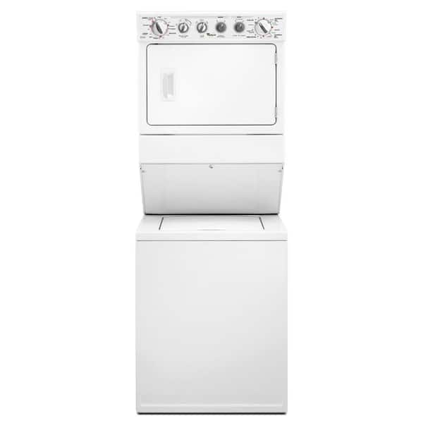 Whirlpool Thin Twin 2.5 cu. ft. Washer and 5.9 cu. ft. Gas Dryer in White