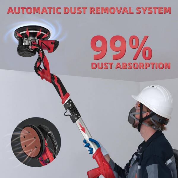 【ほぼ未使用】FH-ST3620BYW maocao hoom 800-Watt Electric Drywall Sander with Vacuum Dust