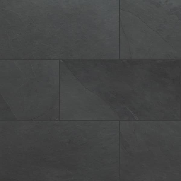 MSI Montauk Black 18 in. x 36 in. Gauged Slate Floor and Wall Tile (20 pieces/90 sq. ft./pallet)
