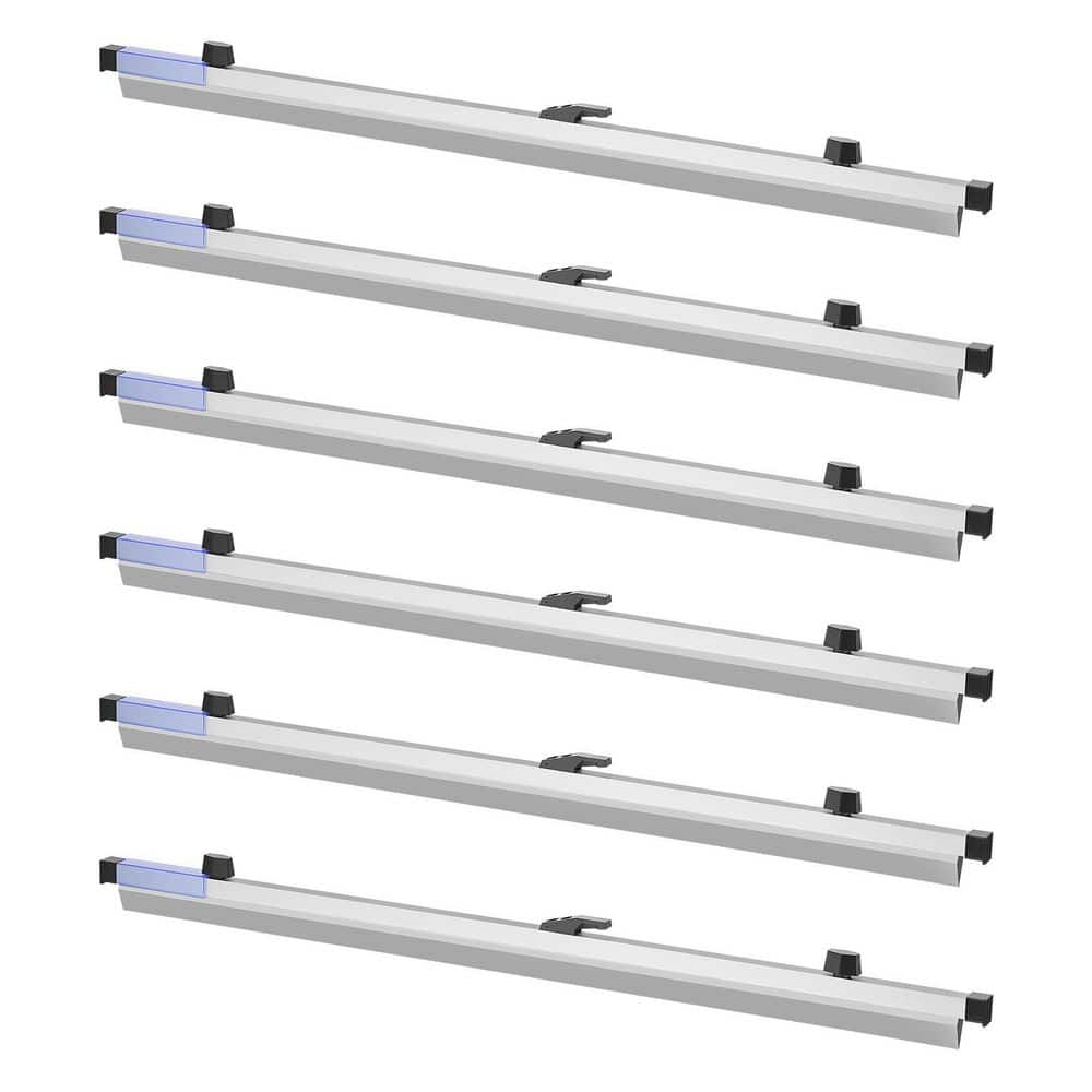 30 In. Blueprint Clamps, Pack of 6, Aluminum Binding Strips for Large Document Storage, Ideal for Blueprints, Maps price history on PriceWatchPro