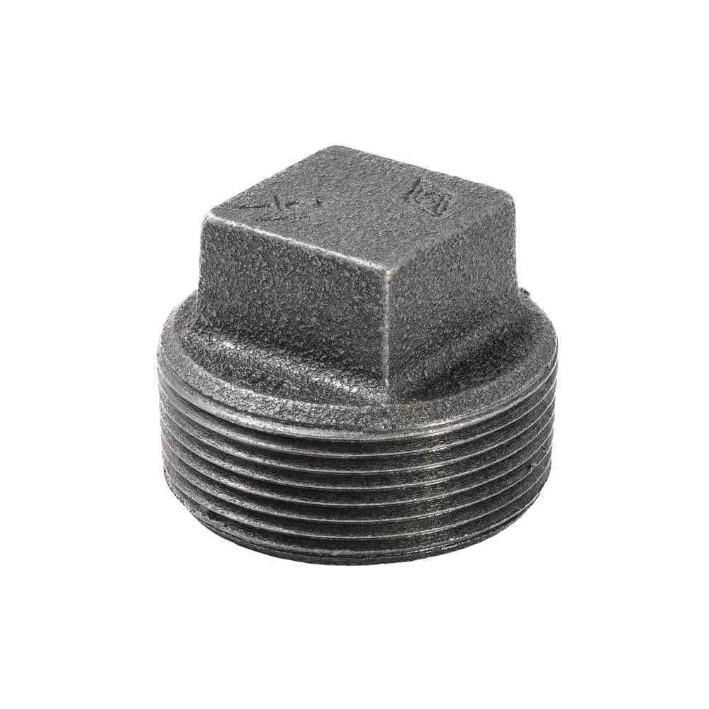 Southland - 1-1/2 in. Black Malleable Iron Plug Fitting
