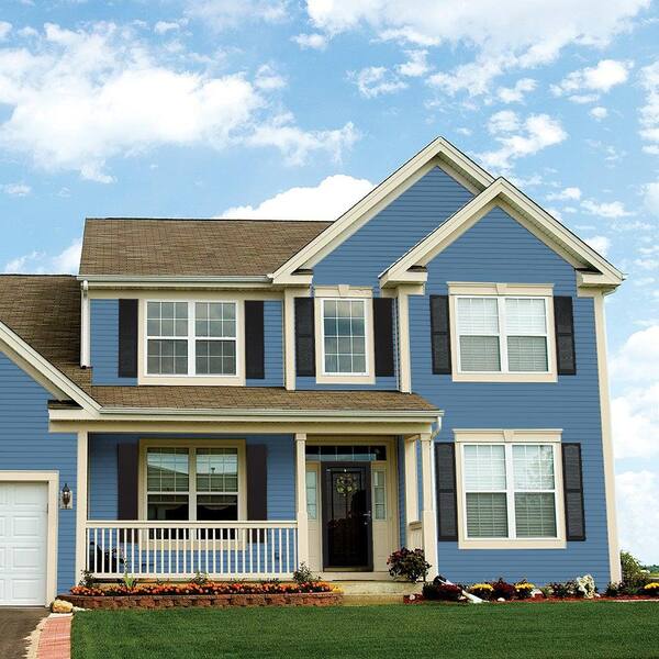 Image result for monogram midnight blue siding  House exterior blue,  Exterior house colors, Blue siding