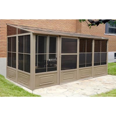 Florence Add-A-Room Solarium 8 ft. x 16 ft. in Sand