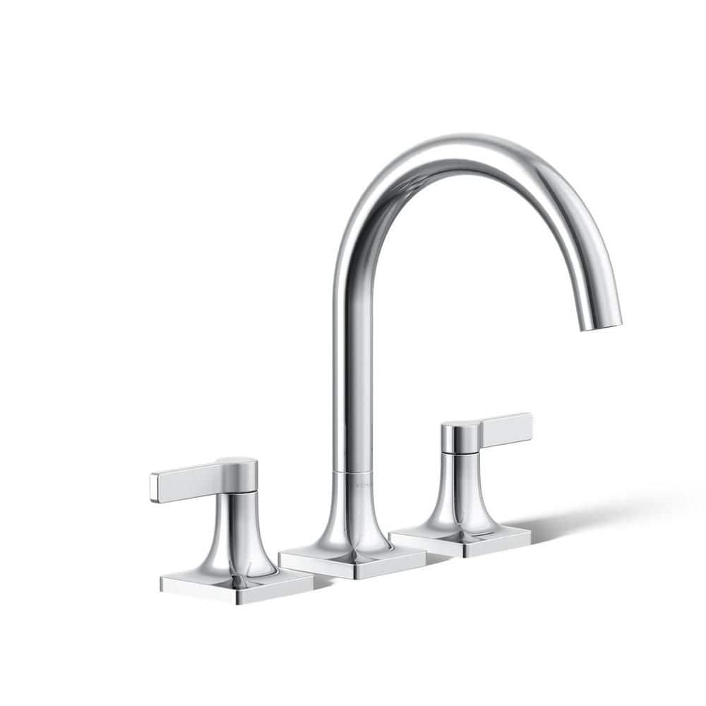 Venza 2 Handle Tub Deck Mount Roman Tub Faucet in Polished Chrome price history on PriceWatchPro