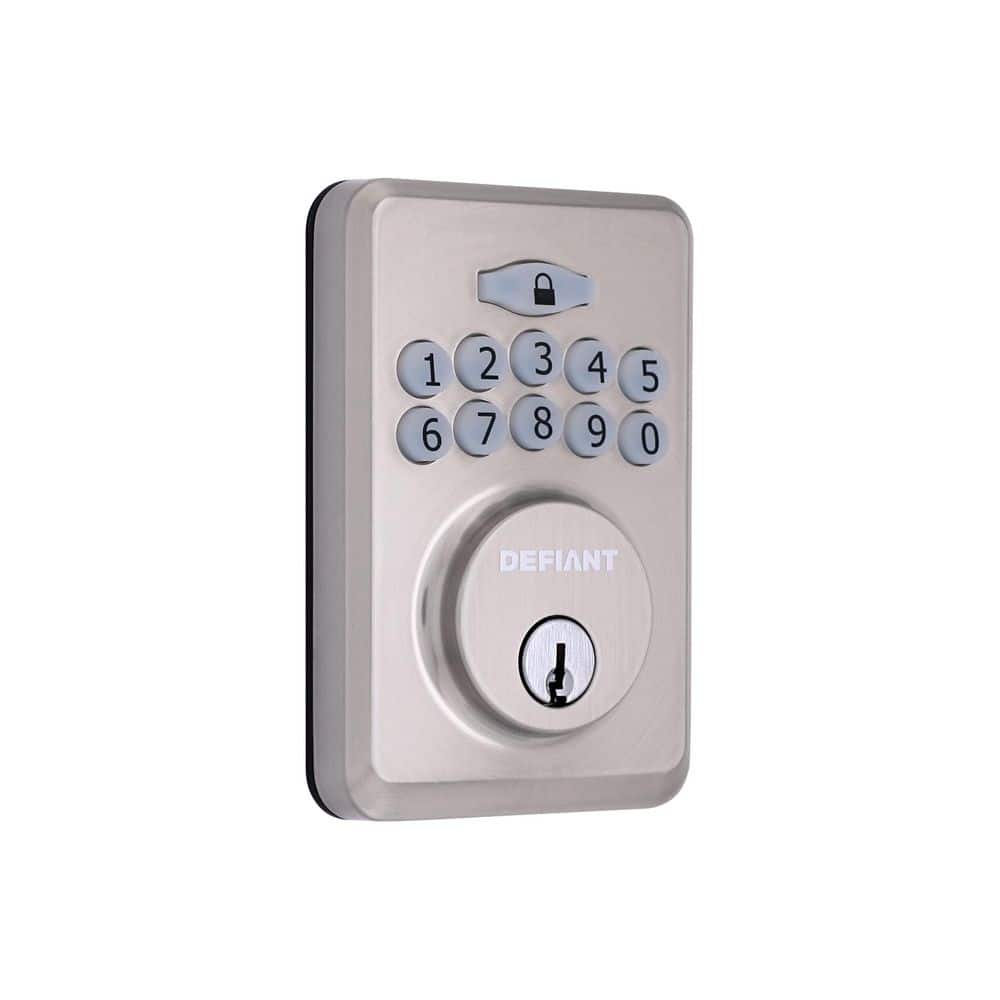 Radius Satin Nickel Single Cylinder Keypad Deadbolt