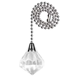 diamante light pull cord