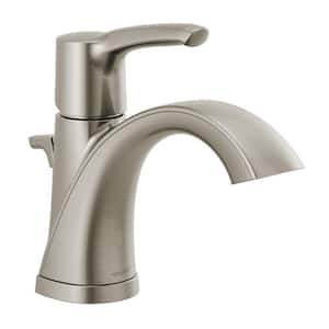 Parkwood Single Hole Single-Handle Bathroom Faucet with Pop-Up Assembly in Brushed Nickel
