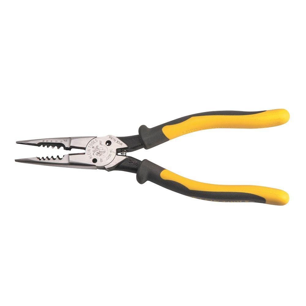 Klein D203-7 7-Inch Standard Long-Nose Pliers-Side-Cutting : :  Tools & Home Improvement