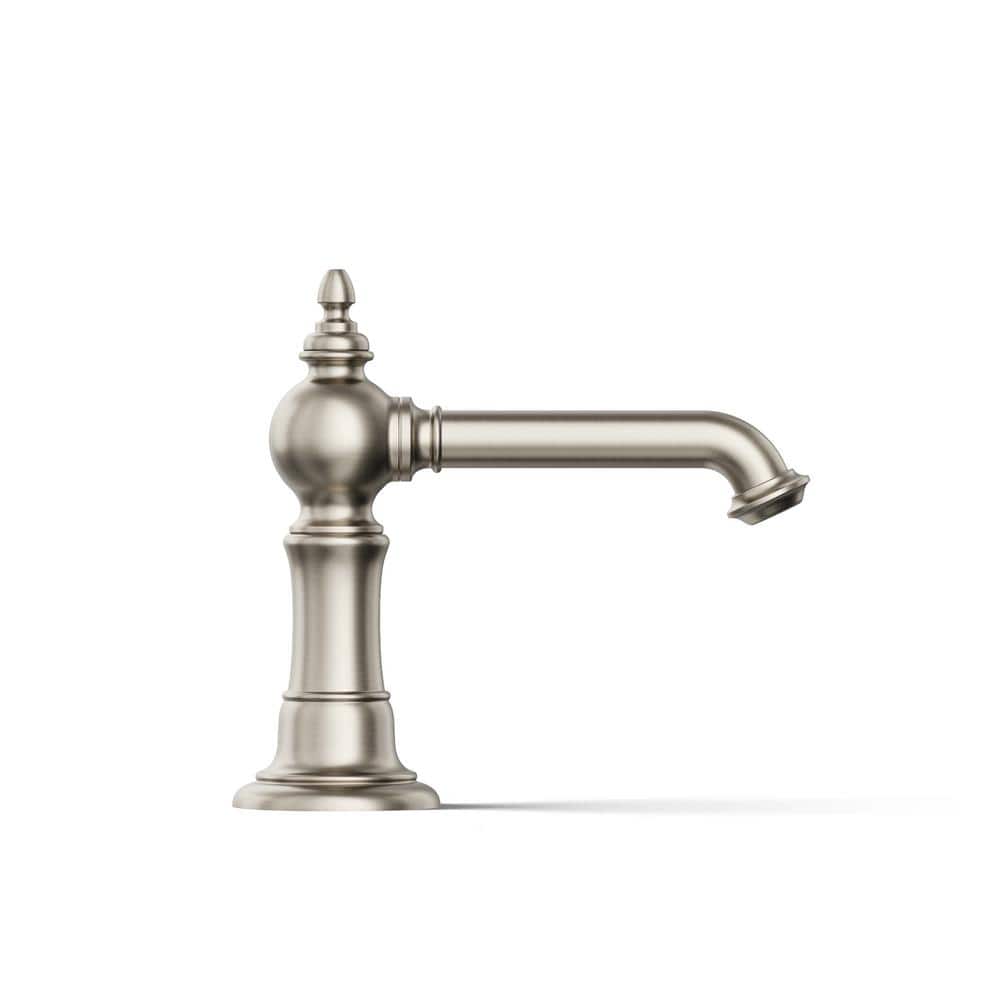 Artifacts Vibrant Brushed Nickel Single-Hole Bathroom Faucet