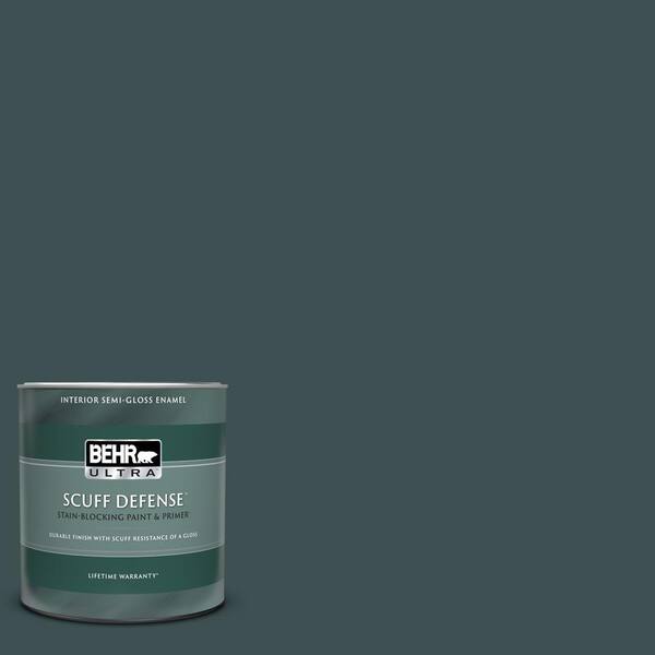 BEHR ULTRA 1 Qt. #S440-7 Thermal Extra Durable Semi-Gloss Enamel ...