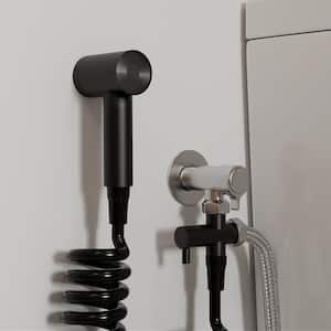 PICO Magnetic Wall-Mounted Bidet Sprayer Bidet Attachment Easy-to-Install in Matte Black