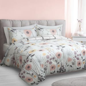 Safdie and Co. Multi-Colored Floral Twin Polyester Comforter Only