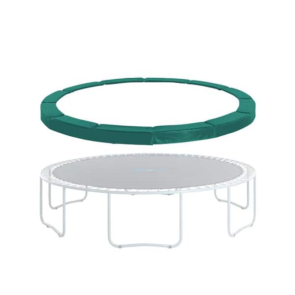Upper Bounce Trampoline Super Spring Cover - Safety Pad, Fits 13 ft. Round Trampoline Frame - Green
