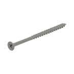 #8 x 1-1/4 in. Philips Bugle-Head Coarse Thread Sharp Point Polymer Coated Exterior Screw (1 lb./Pack)