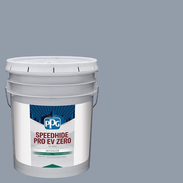 PPG SPEEDHIDE Pro EV Zero 5 gal. PPG10-20 Coast of Maine Flat Interior Paint