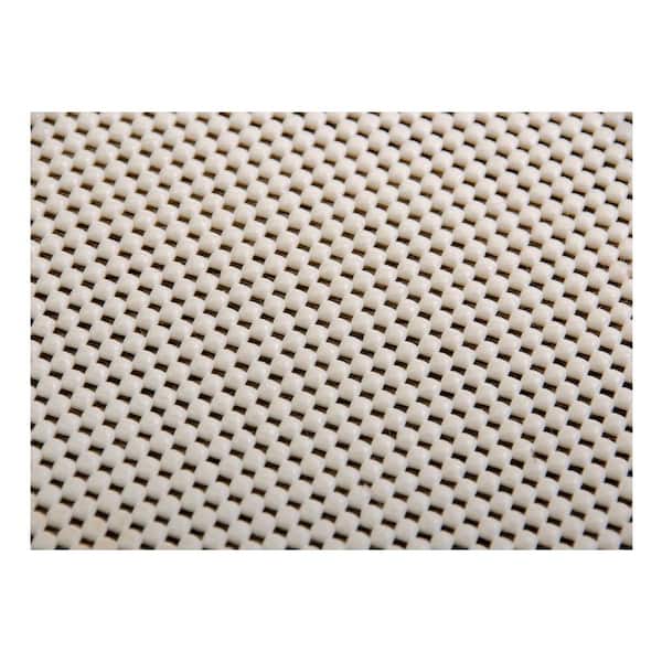 Rug Branch Rug Pad Ivory Premium (0.25 in.) - 2 ft. x 4 ft. Standard Soft PVC Non-Slip Rug Pads