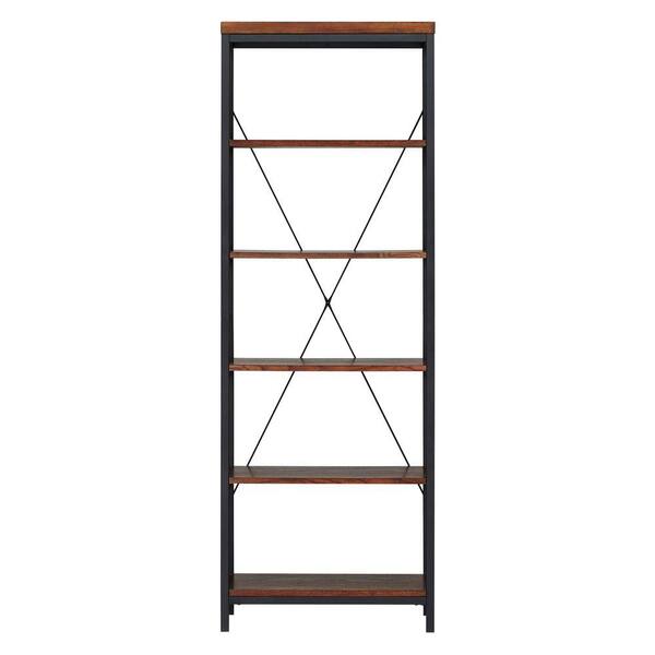 HomeSullivan Touchard Brown Open Bookcase