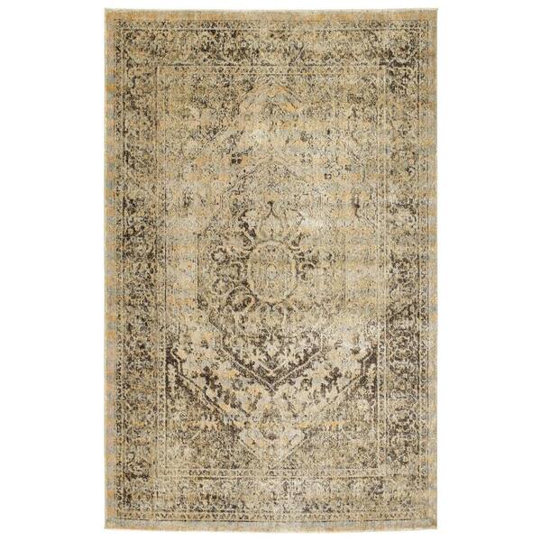 Kaleen Tiziano Gold 2 ft. x 3 ft. Area Rug