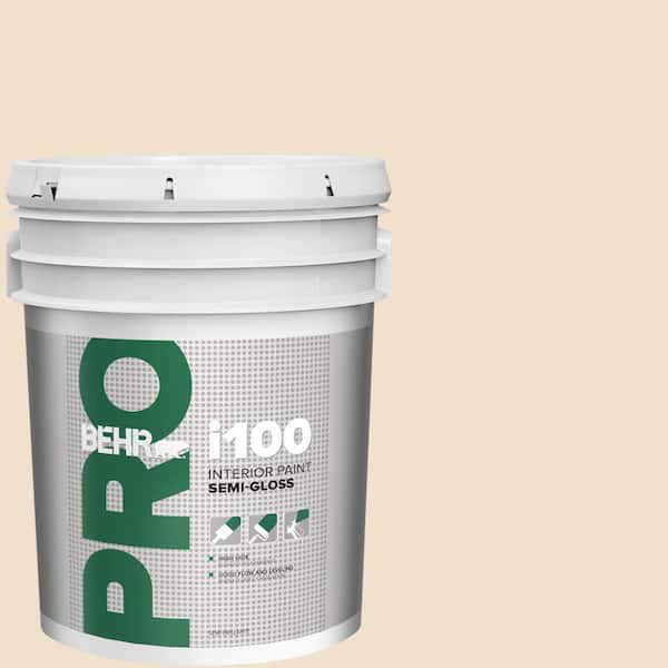 5 gal. #OR-W02 So Much Fawn Semi-Gloss Interior Paint