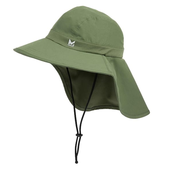 1-Size Fits Most Cooling Sun Protector Hat Bronze Green