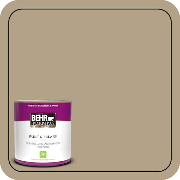 BEHR PREMIUM PLUS 1 qt. Home Decorators Collection #HDC-NT-12 Curly Willow Eggshell Enamel Low Odor Interior Paint & Primer