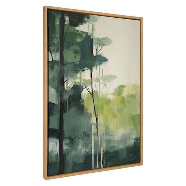 Sylvie Whispering Trees II Framed Canvas by Amy Lighthall (Set of 1) Abstract Art Print 31.49 in. x 42.00 in.