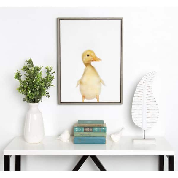 Baby duck art, Duckling farm animal nursery artwork by Paper Llamas