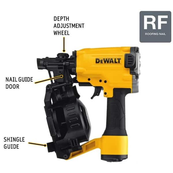 DEWALT Pneumatic 21 Degree Collated Framing Nailer and Pneumatic