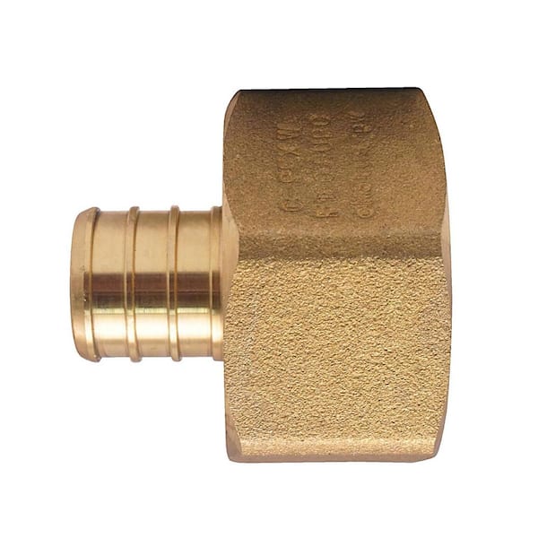 Apollo 3/4 in. Brass PEX-B Barb x 1 in. FNPT Adapter