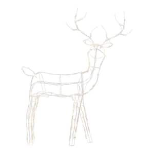 4 ft. LED Wire Reindeer Holiday Yard Decoration