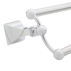 Retreat 24 in. Double Towel Bar in Chrome