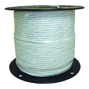 1/4 in. White Economy Polyrope