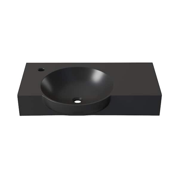 Swiss Madison Chateau 30 in. Left Side Faucet Wall-Mount Ceramic