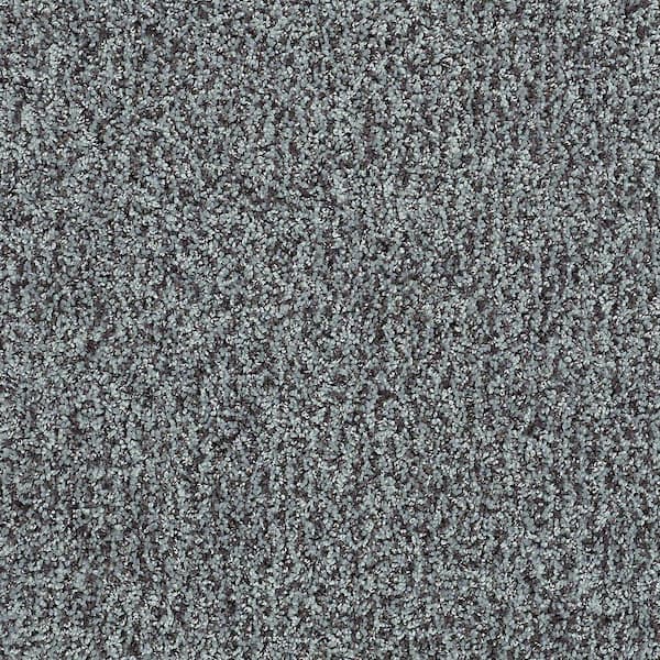 Charming - Roadway - Gray 24 oz. Polyester Twist Installed Carpet