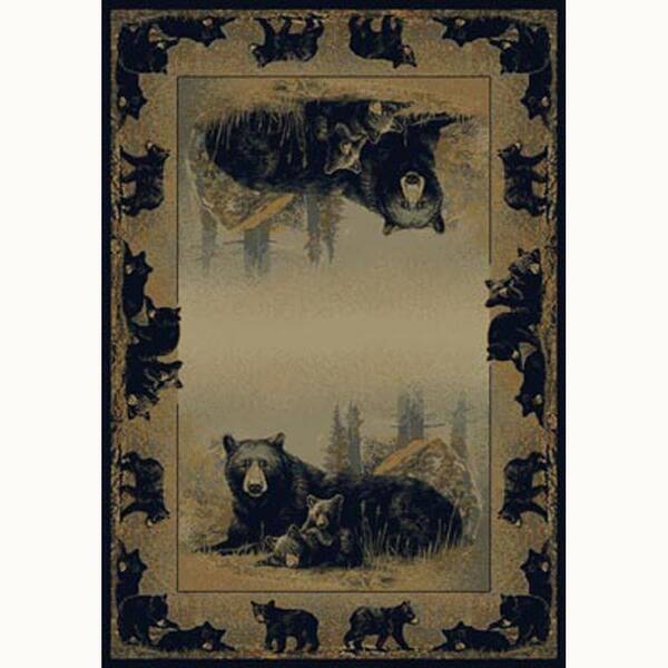 United Weavers Time To Play Beige 8 ft. x 11 ft. Contemporary Lodge Area Rug