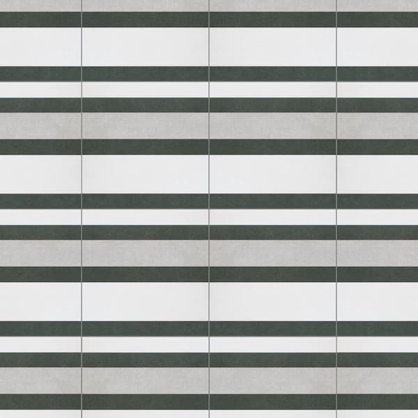 Merola Tile Twenties Frame 7-3/4 in. x 7-3/4 in. Ceramic