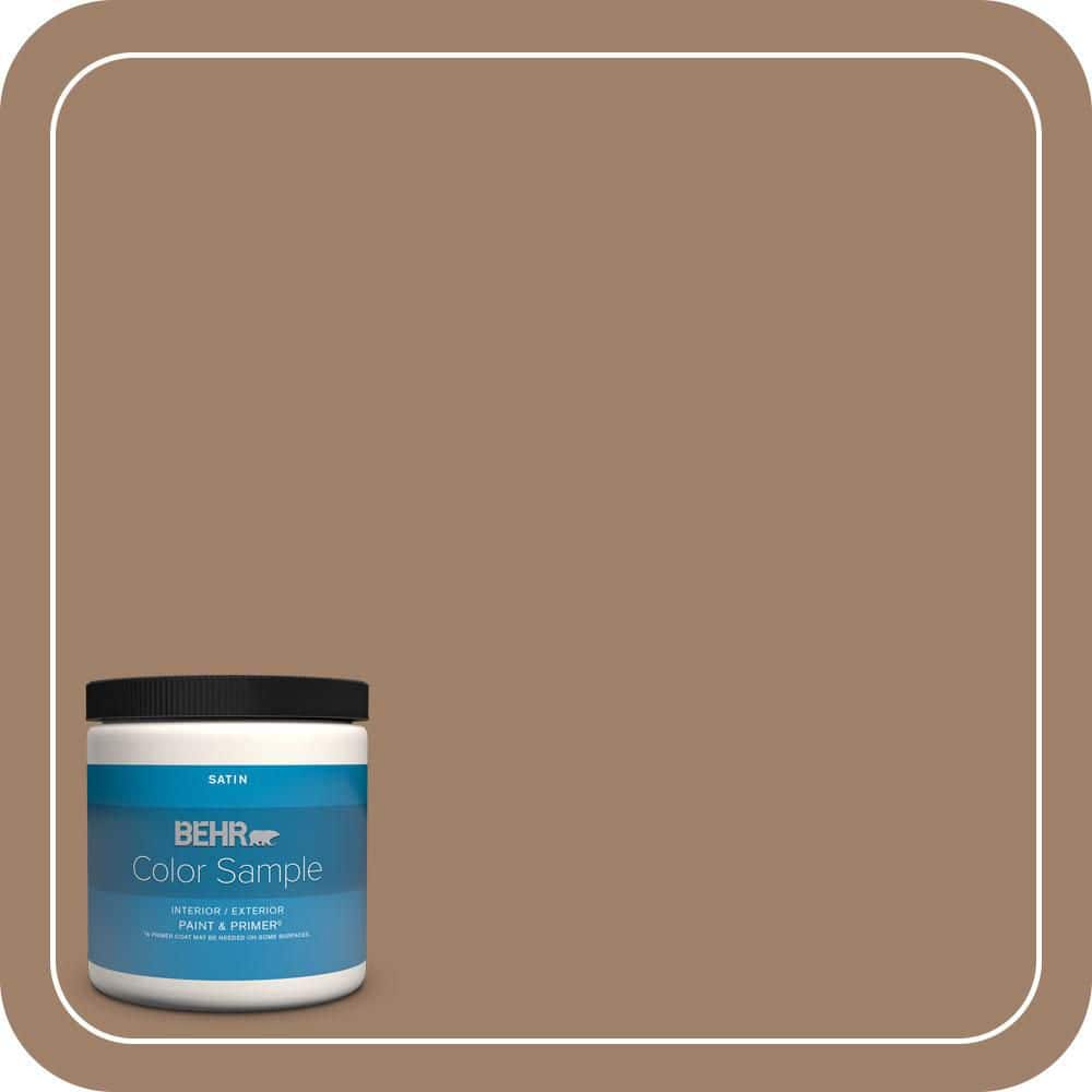 8 oz. #ECC-40-3 Seasoned Acorn Satin Enamel Interior/Exterior Paint & Primer Color Sample price history on PriceWatchPro