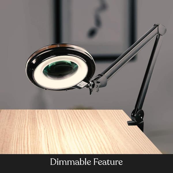 Newhouse Lighting LED Magnifying Lamp Professional with Wheels