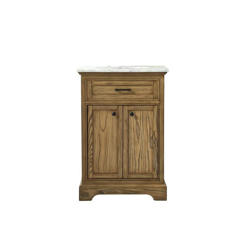 Timeless Home 24 In W X 21 5 In D X 35 In H Single Bathroom Vanity   Bathroom Vanities With Tops Th30024dw 64 1000 